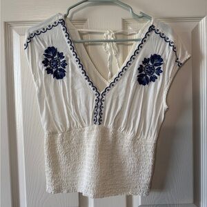 Old Navy White Blouse